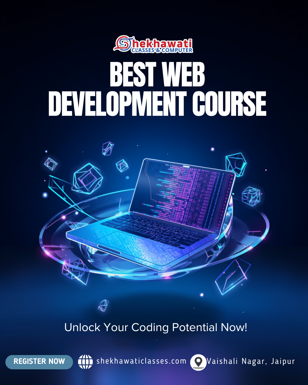 Best Web Development Course in Jhotwara, Jaipur | Full Stack Training at Shekhawati Classes
