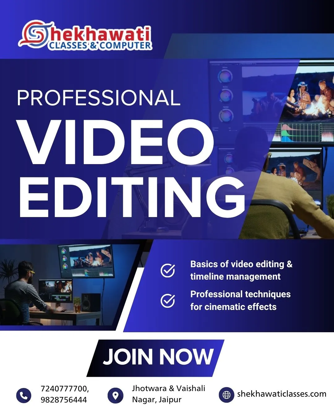 Professional Video Editing Course
