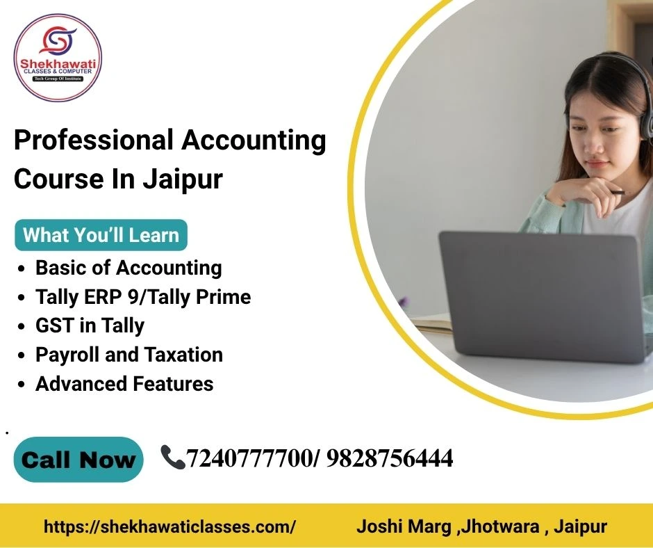 Best Tally Training in Jaipur for Students & Professionals
