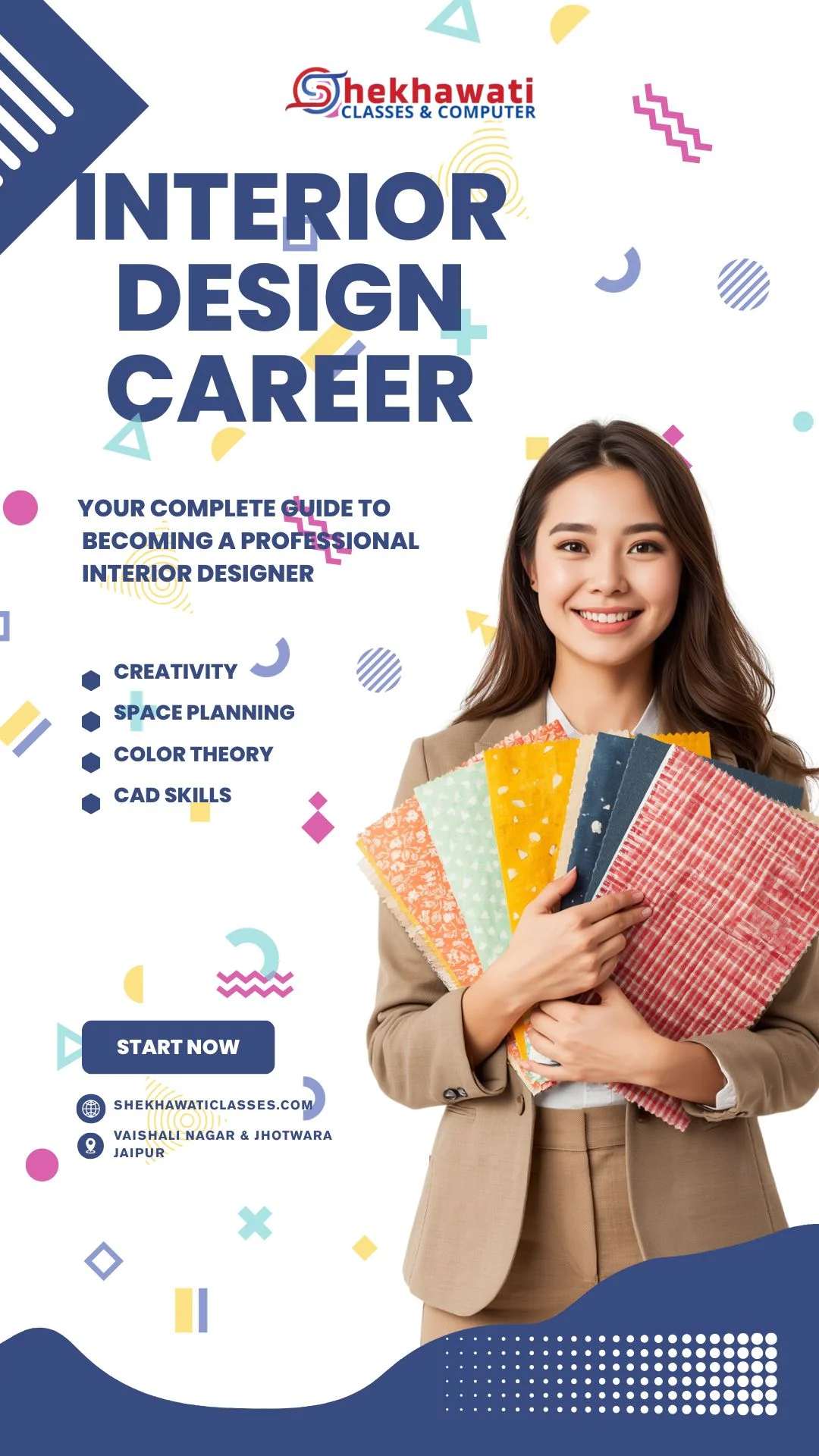 Career in Interior Designing Course in Jaipur: Complete Guide to Career, Courses & Opportunities at Shekhawati Classes & Computer