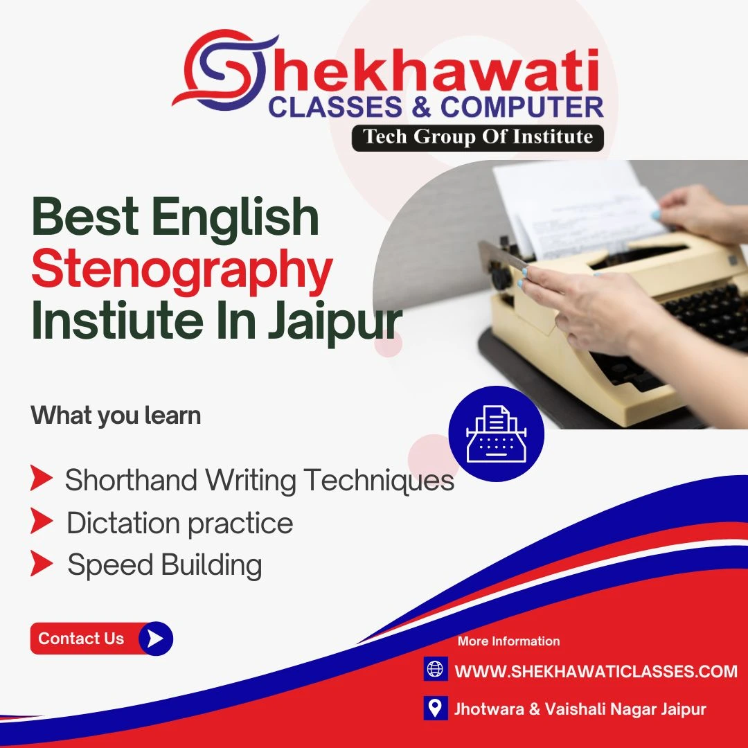 English Steno Course In Jaipur