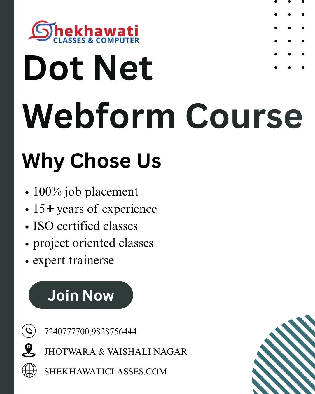 Dotnet Webform Course In Jaipur