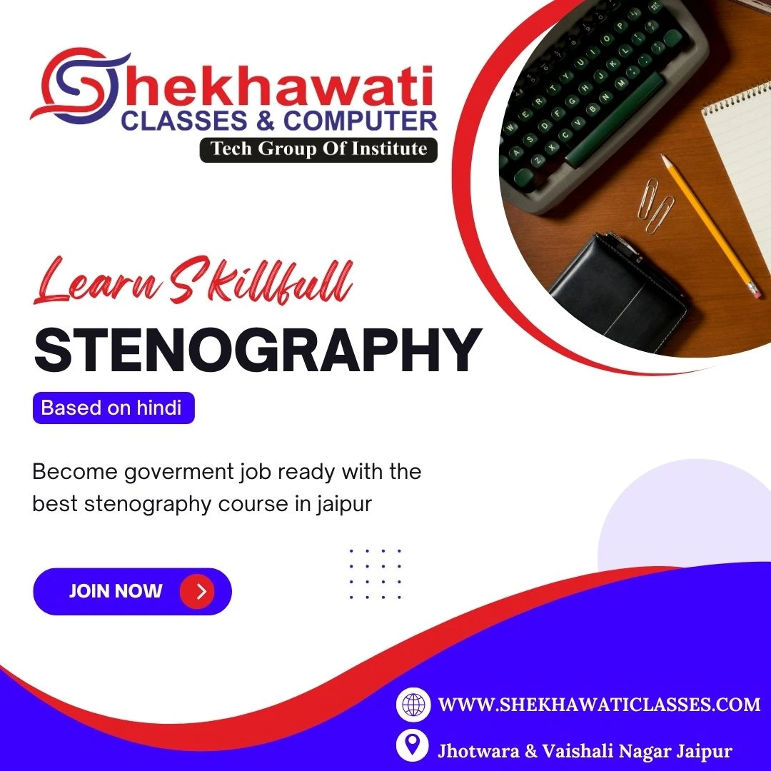 Hindi Steno Course In Jaipur